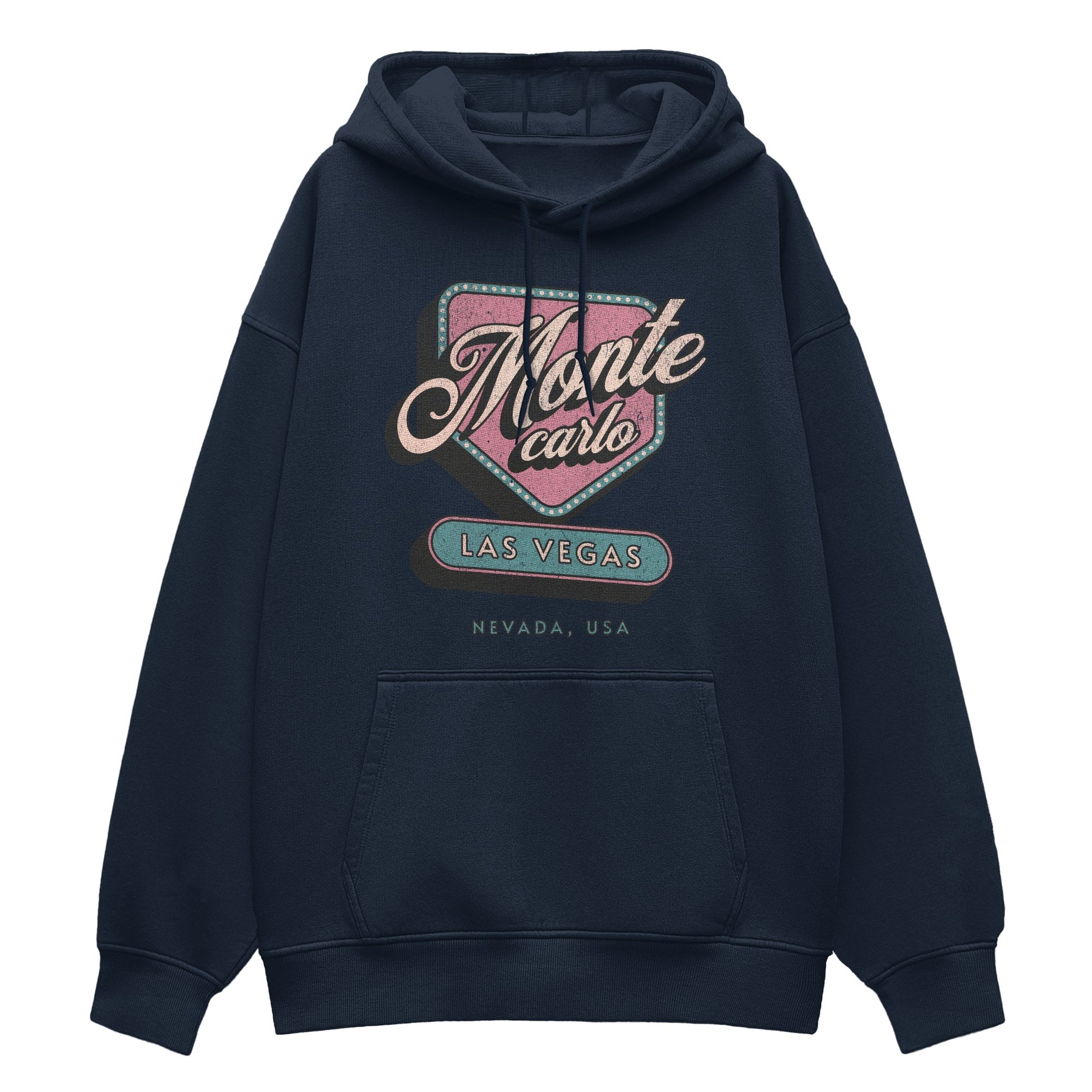 Monte Carlo Hoodie - Vintage Vegas Design