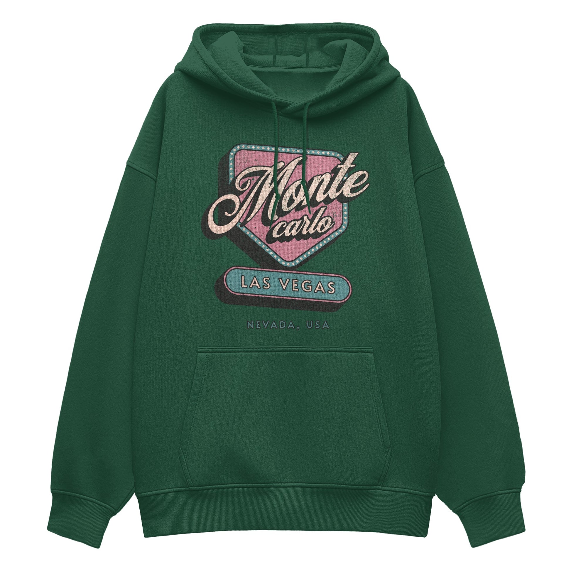 Monte Carlo Hoodie - Vintage Vegas Design