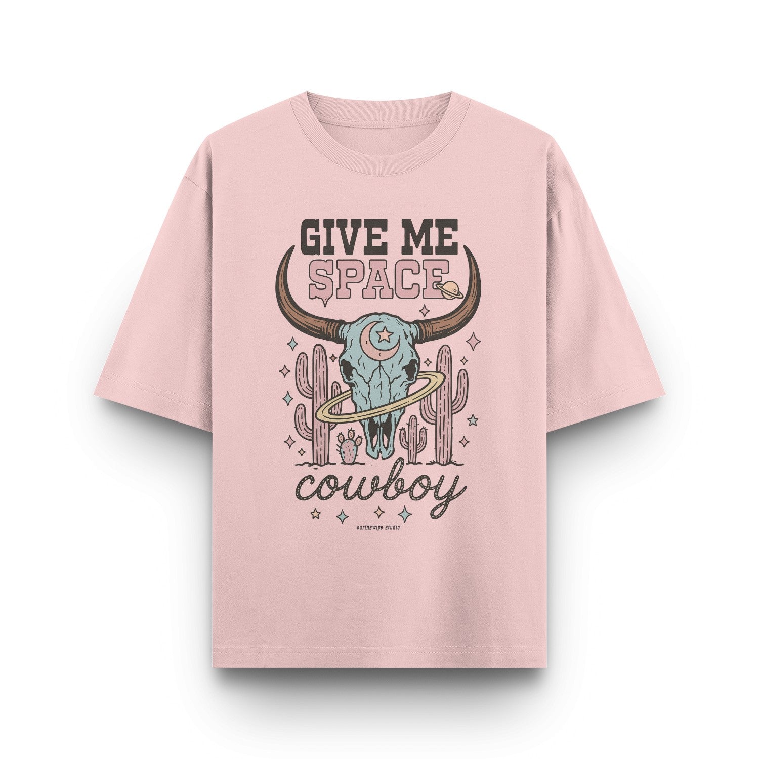 Woman wearing oversized 