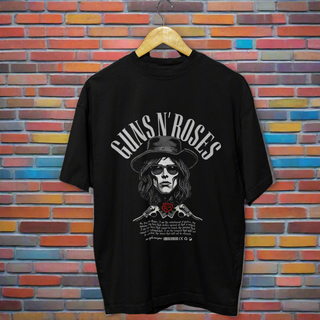 Oversized Guns N' Roses Unisex T-Shirt