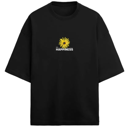 Oversized Inspirational Quote T-Shirt