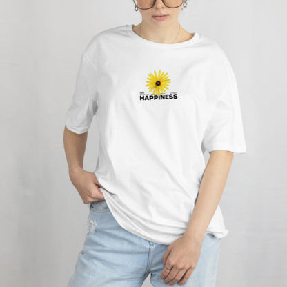 Oversized Inspirational Quote T-Shirt