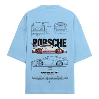 Porsche 911 GT3 RS Blueprint T-Shirt 