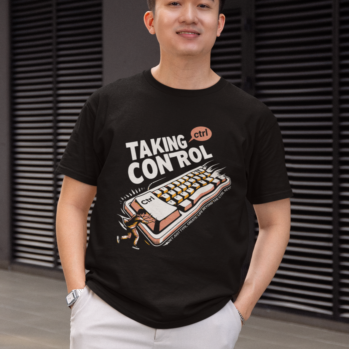 Taking Control Supima Cotton Unisex T-Shirt 