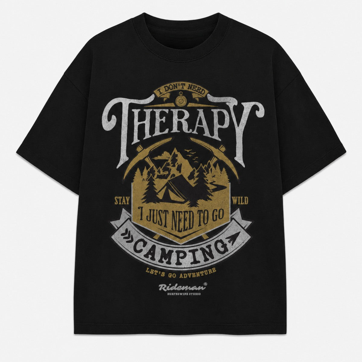 Camping Oversized  T-Shirt