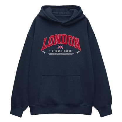 Unisex London Typography Hoodie