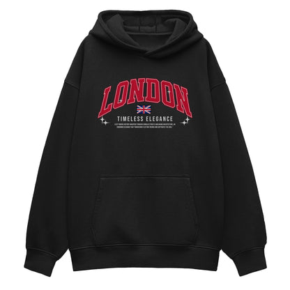 Unisex London Typography Hoodie