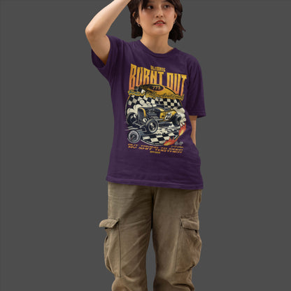 Vintage Car Graphic Oversized Classic T-Shirt