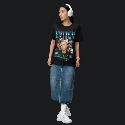 Vintage Eminem Bootlegger Unisex Oversize Cotton Tee