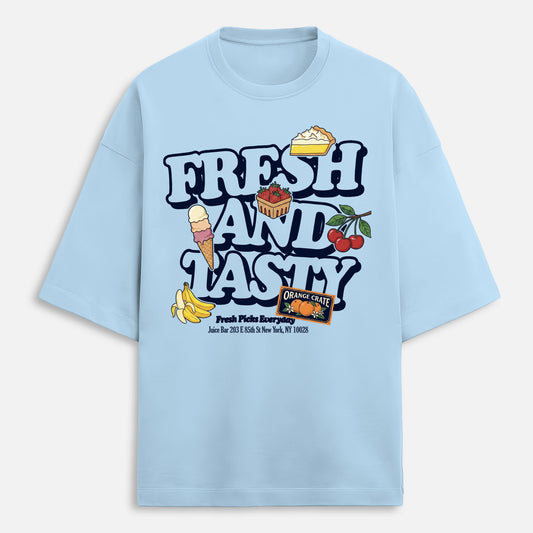 Fresh & Tasty Oversized Unisex T-Shirt
