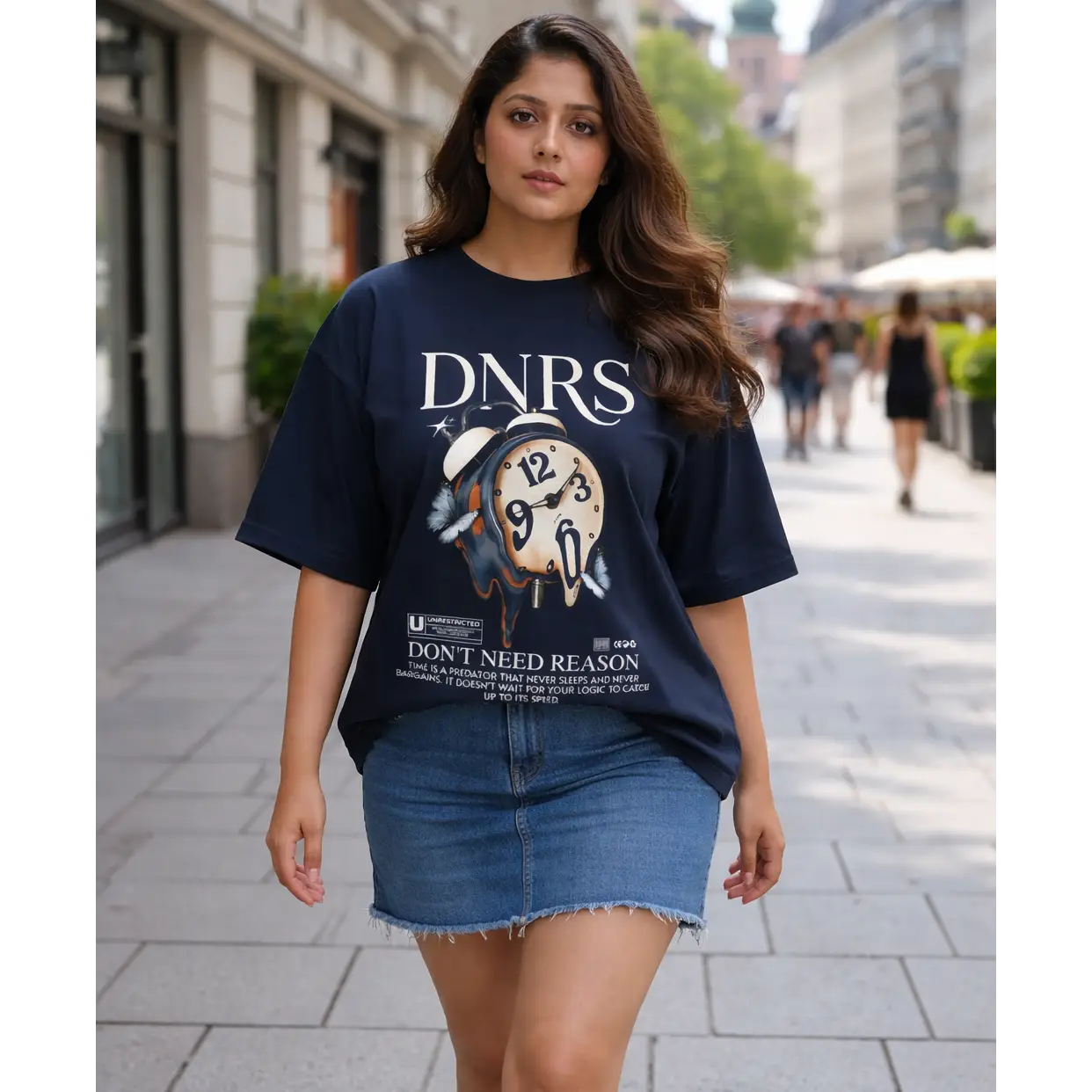 DNRS - Don't Need Reason Oversized Heavyweight Tee