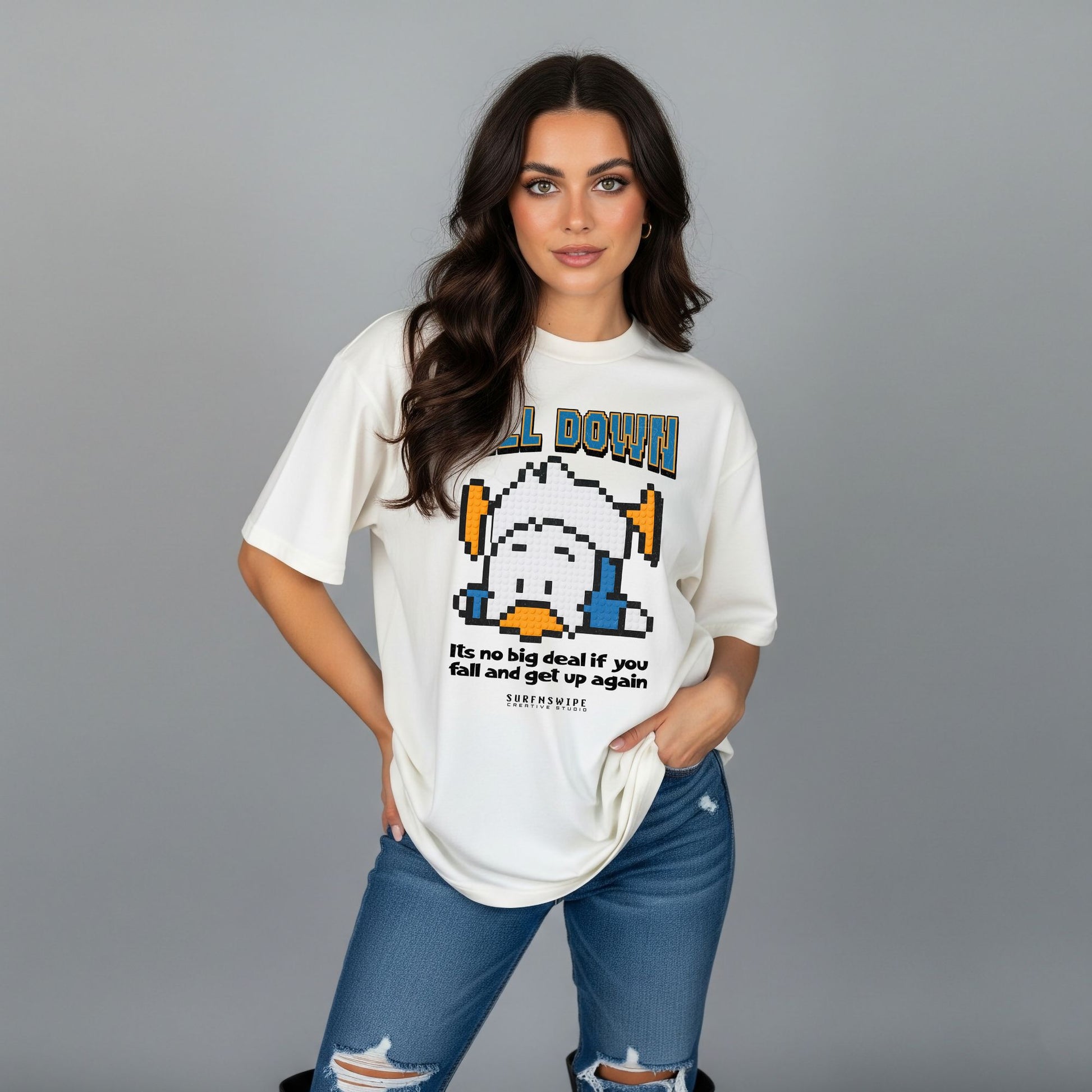 fall-down-gaming-tshirt-retro-pixel-motivational