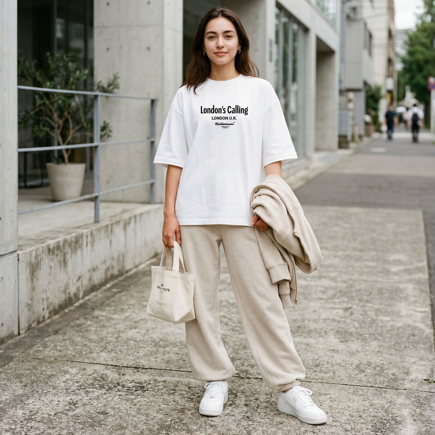 London’s Calling French Terry Oversized Tee