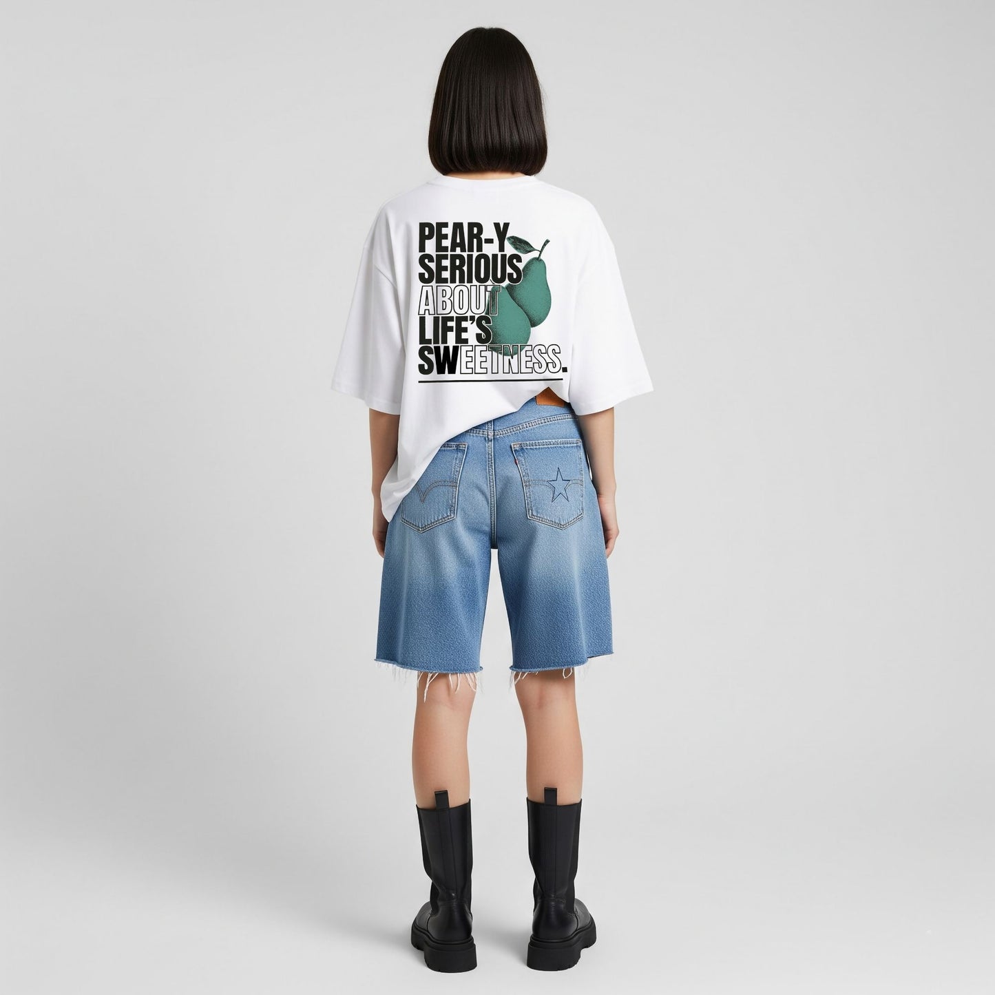 Pear-y Serious T-Shirt | Life's Sweetness Graphic Tee