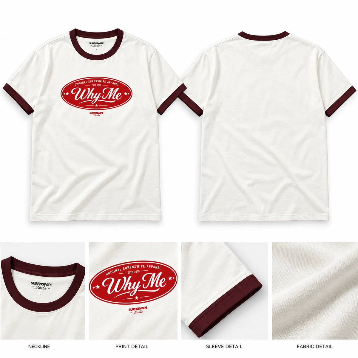 why-me-ringer-tee-maroon-flat-lay-out