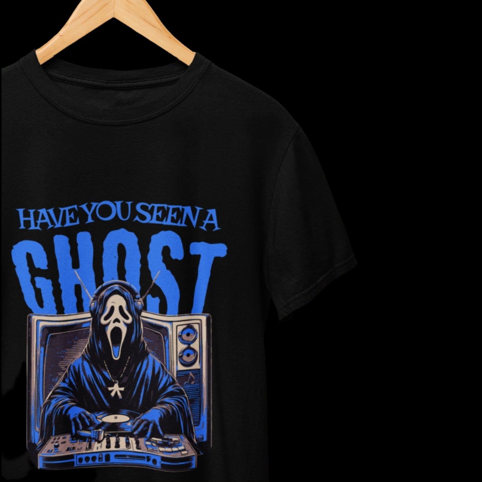 Cotton T-Shirt - Spooky "Have You Seen a Ghost?" Graphic Tee