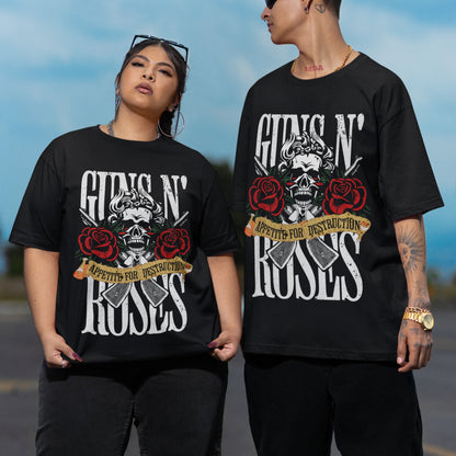 Unisex Guns n' Roses Printed T-shirt