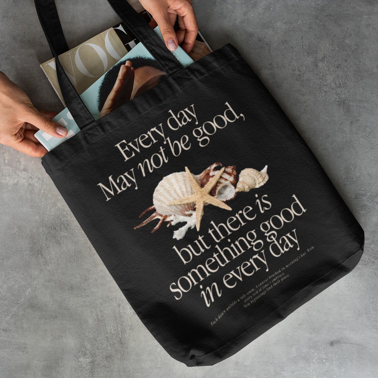 Inspirational Canvas Tote bag