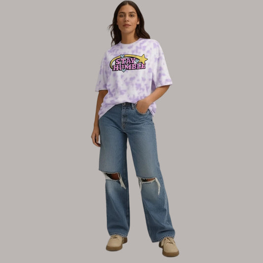 Tie-Dye "Stay Humble" T-Shirt