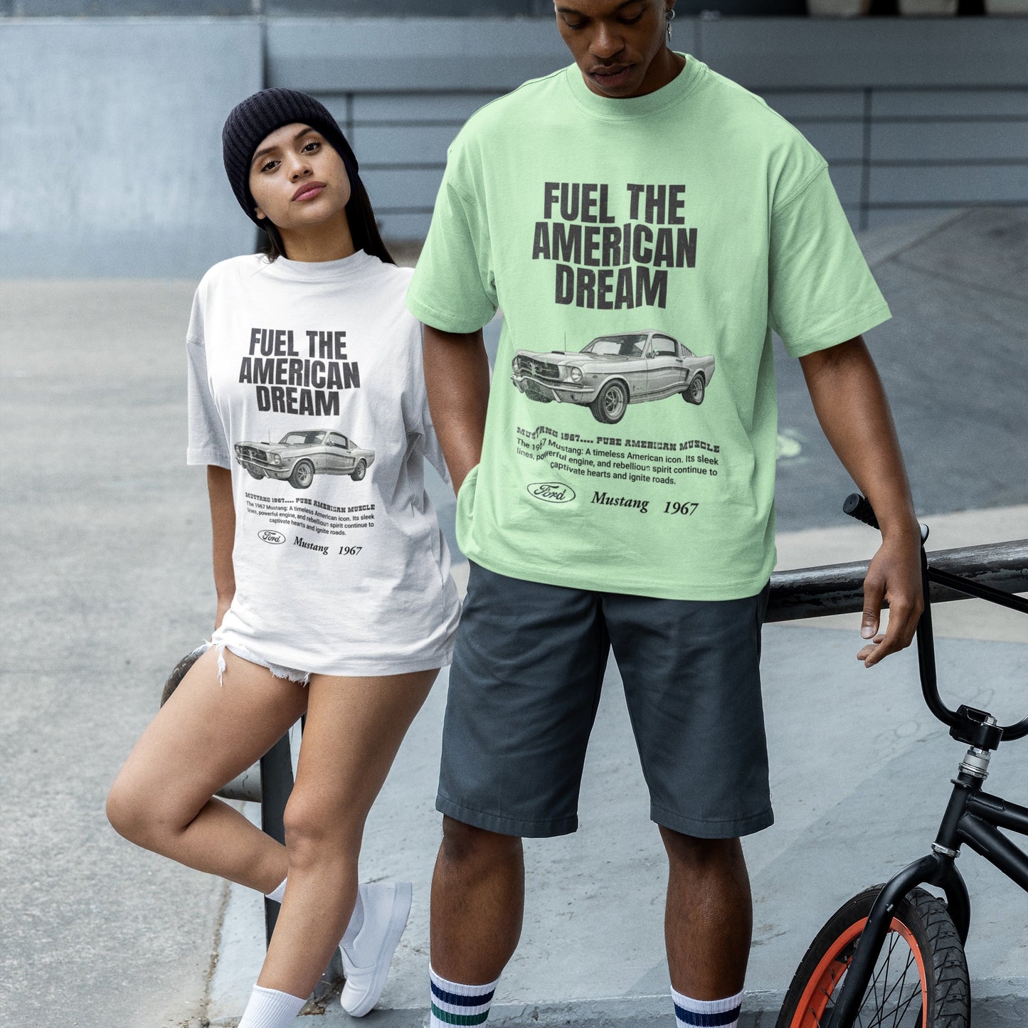 Unisex Vintage Car Graphic T-Shirt