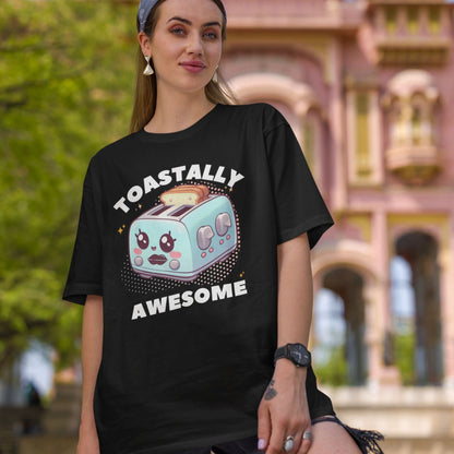 Toastally Awesome: Grab This Hilarious Cartoon Toaster T-Shirt and Spread Some Toasty Awesomeness