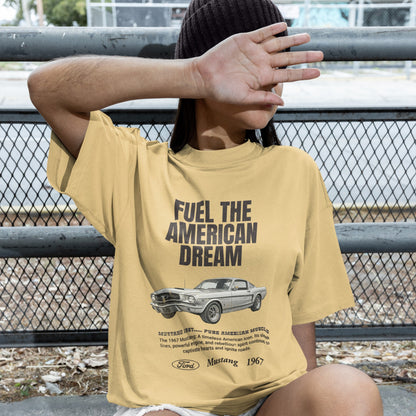 Unisex Vintage Car Graphic T-Shirt