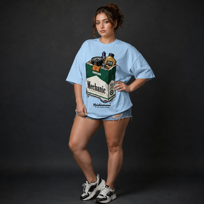 Retro Garage Terry Oversized Tee