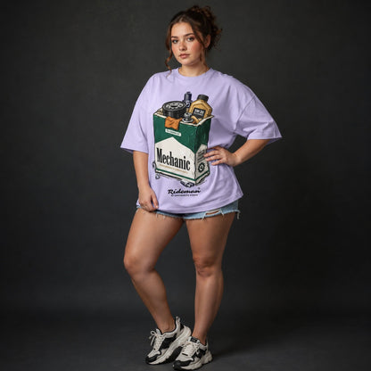 Retro Garage Terry Oversized Tee