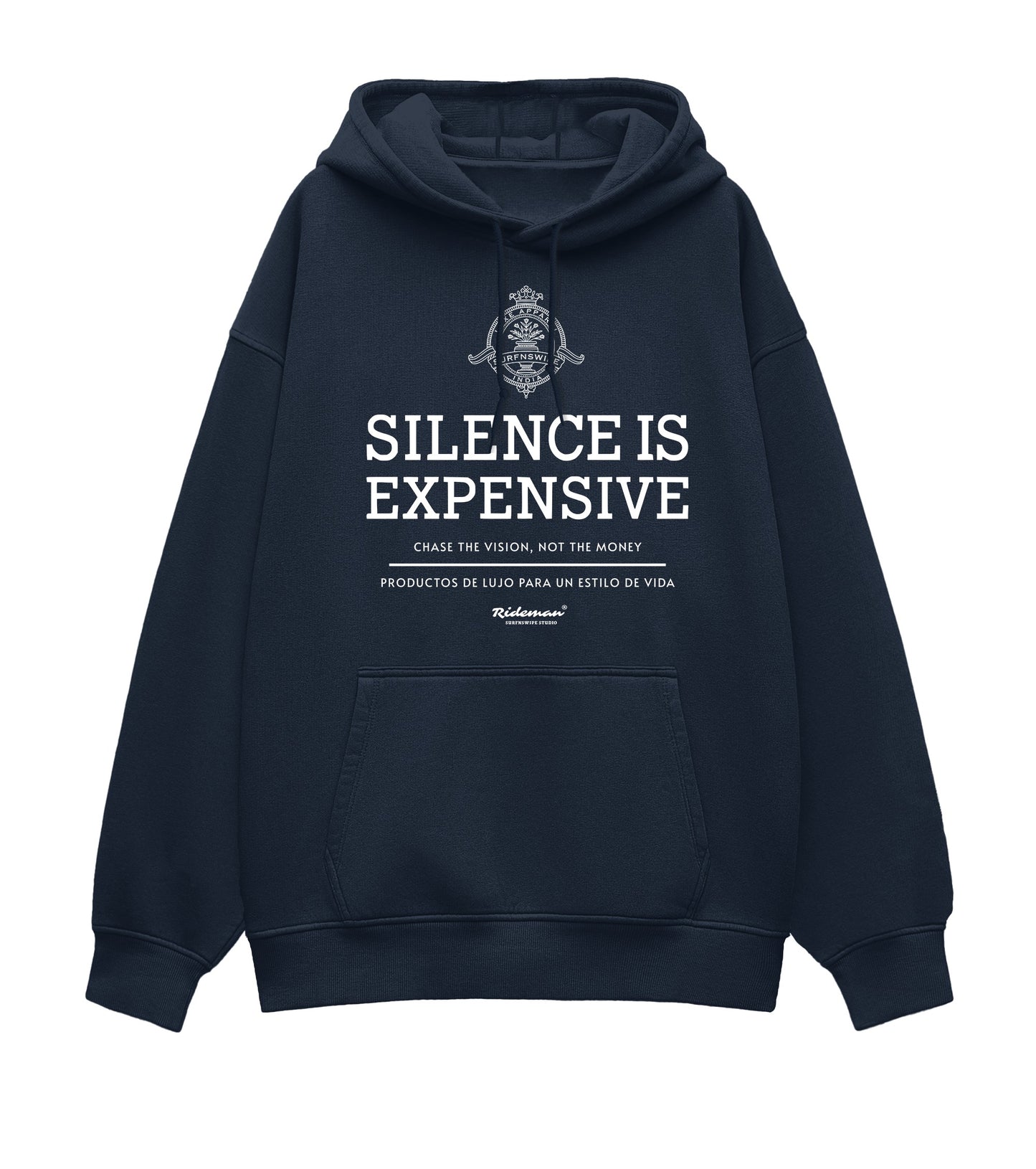 Silence Is Expensive Oversized Hoodie