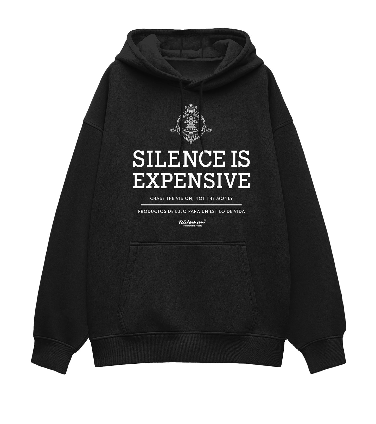 Silence Is Expensive Oversized Hoodie