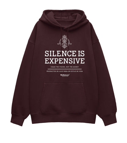 Silence Is Expensive Oversized Hoodie