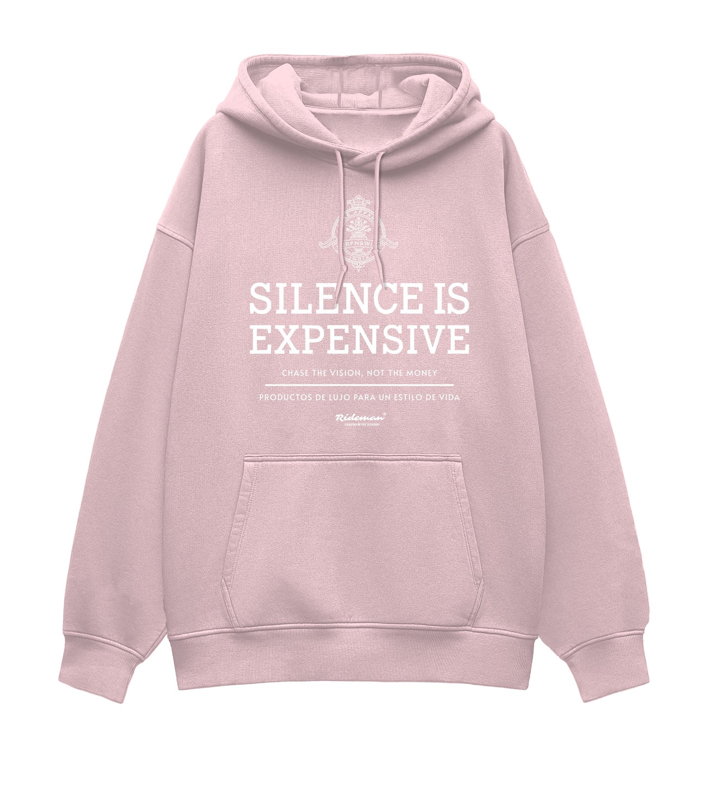 Silence Is Expensive Oversized Hoodie