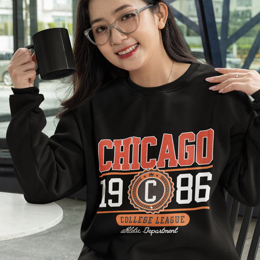 Chicago Printed Graphic Sweatshirt