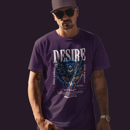 DESIRE Eagle Graphic Supima Cotton Tee