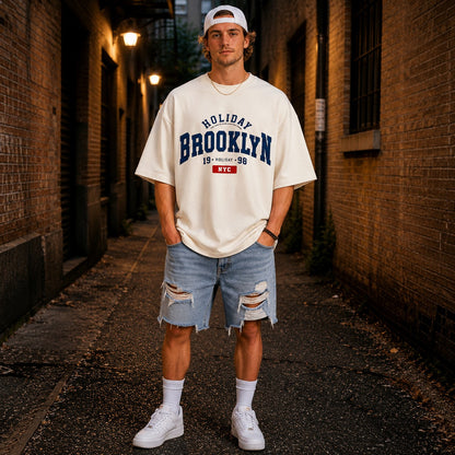Brooklyn French Terry Oversized Tee