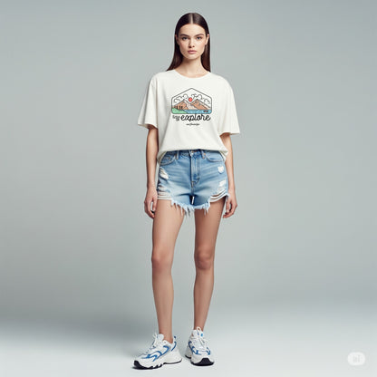 Time to Explore T-Shirt - Adventure Graphic Tee 