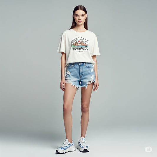 Time to Explore T-Shirt - Adventure Graphic Tee 
