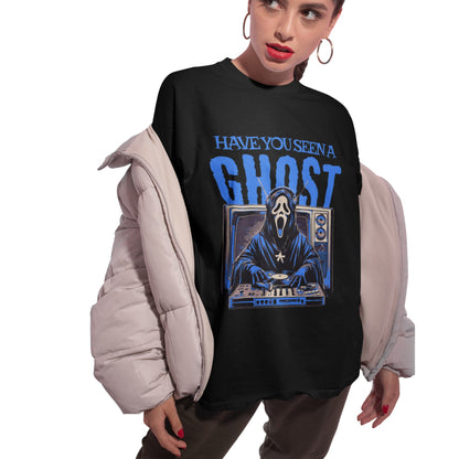 Cotton T-Shirt - Spooky "Have You Seen a Ghost?" Graphic Tee