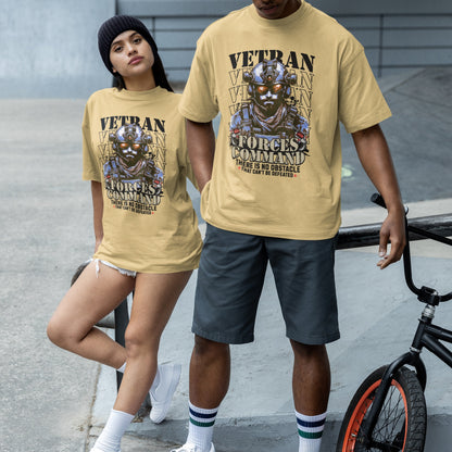 Oversized Veteran Graphic Tee