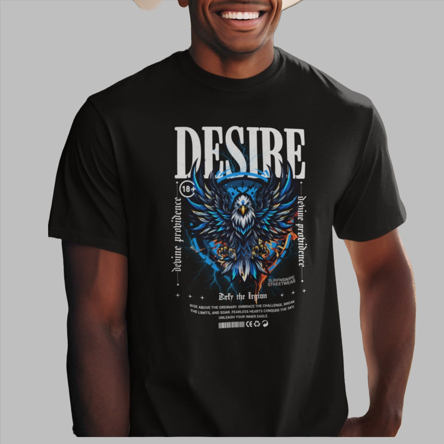 DESIRE Eagle Graphic Supima Cotton Tee