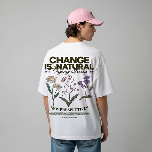 floral graphic tee