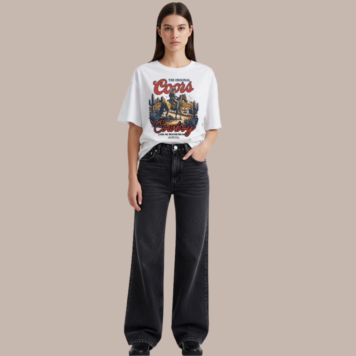 coors-cowboy-oversized-tee