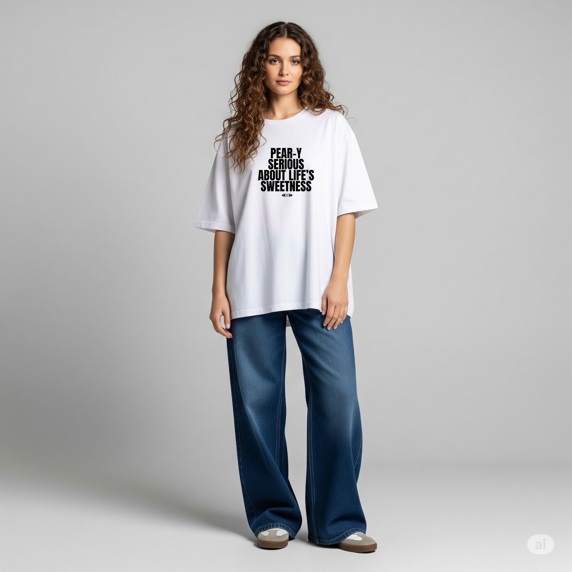 Pear-y Serious T-Shirt | Life's Sweetness Graphic Tee